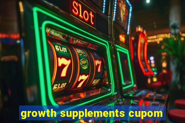 growth supplements cupom